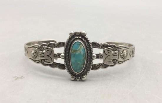 Fred Harvey Era Turquoise Bracelet
