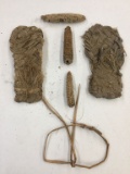 Prehistoric Woven Sandals etc.
