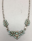 Vintage Zuni Needle Point Necklace