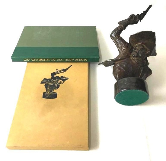 Harry Jackson Lost Wax Book and Bronze