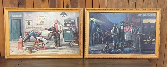 Two Lon Megargee Framed Prints