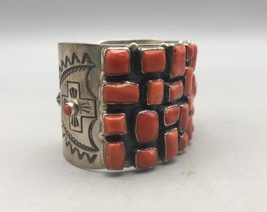 Coral Cluster Bracelet by Don Lucas