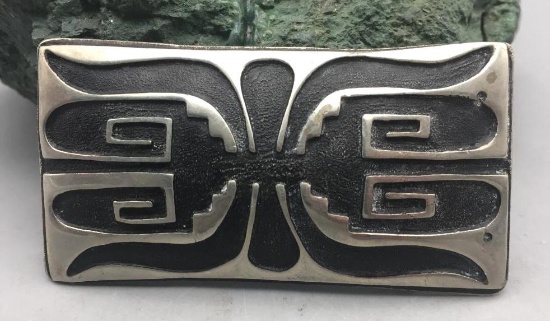 Vintage Hopi Overlay Buckle