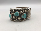 Vintage Turquoise Watch Bracelet