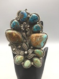 Large Unique Turquoise Ring