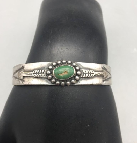 Fred Harvey Era Turquoise Bracelet