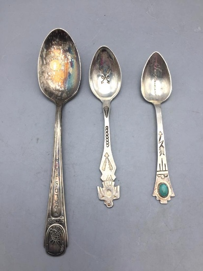 Group of Three Vintage Spoons