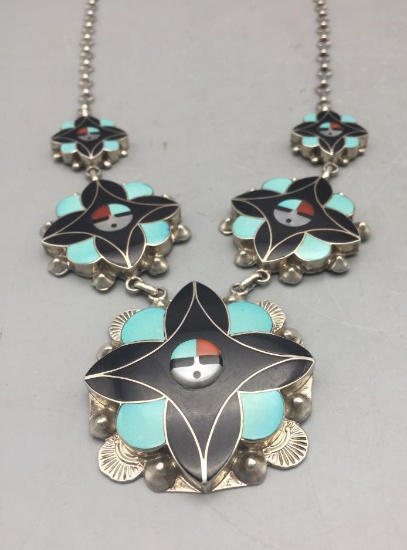 Zuni Inlay Necklace - Laate