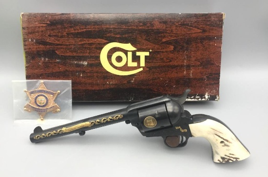 Cased Maricopa County Sheriff Commemorative Colt Revolver