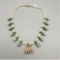 Depression Era Santo Domingo Tab Necklace from the Jewel Box Collection
