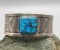 Gibson Nez Turquoise and Sterling Silver Bracelet