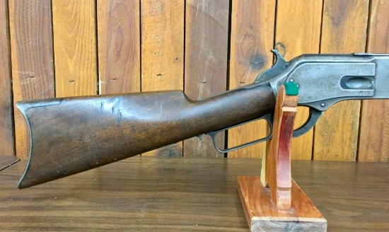 Antique Winchester M. 1876 Rifle With Letter - Mfg. 1883