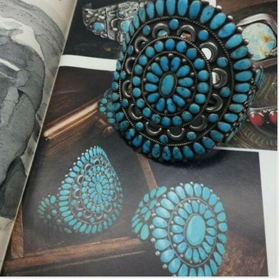 PUBLISHED! In AZ Highways Magazine, A Turquoise Cluster Cuff From The Jewel Box Collection