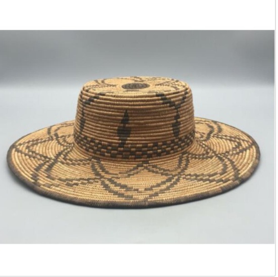 A UNIQUE Western Apache or Yavapai Hat Basket - Circa Early 1900s