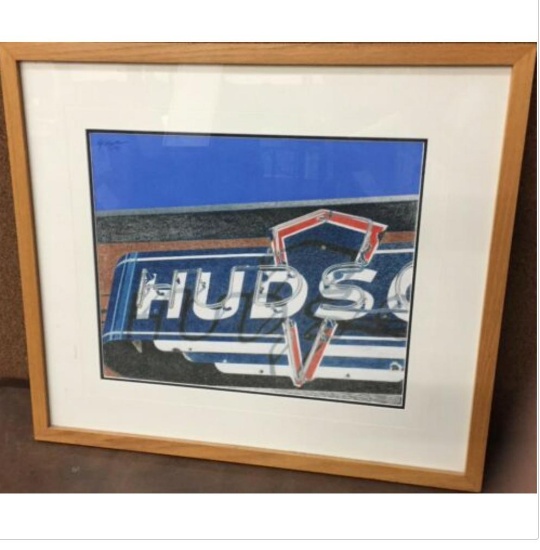 Highly Collectible!! 1987 Original Art Titled "Hudson" by James "Kingneon" Gucwa