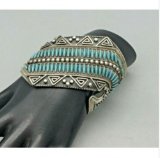 SPECTACULAR Vintage Bill Betoney Turquoise Bracelet