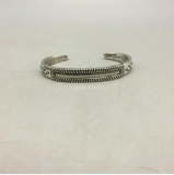 Classy! A Modern Perry Shorty Bracelet, Handmade From Coin Silver!