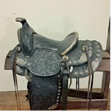UNIQUE!! 1936 Bohlin Trophy Saddle From the Bakersfield California Frontier Days
