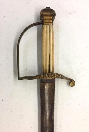 Infantry Officers Mounted Spadroon Revolutionary War Era