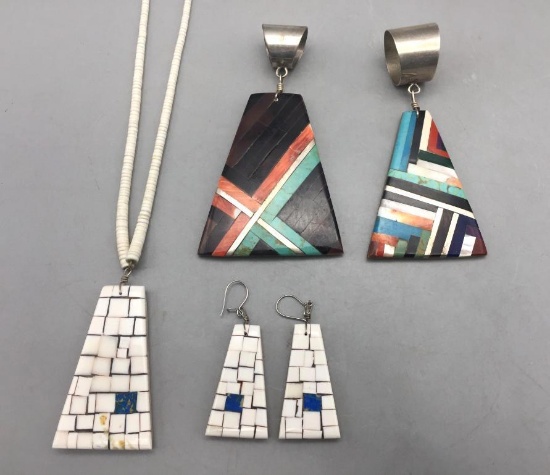 Group of Shell Pendants