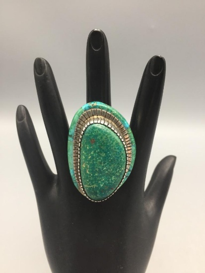Exquisite Statement Turquoise Ring