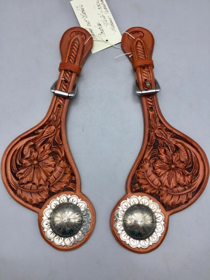 Handmade Spur Straps by Doug Cox