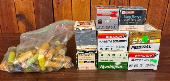Group of Shotgun Ammo