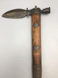Antique Spontoon Pipe Tomahawk