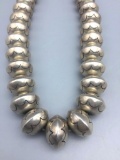 Chunky Navajo Pearls Choker Necklace