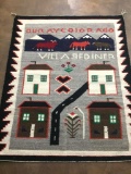 Vintage Pictorial Navajo Rug