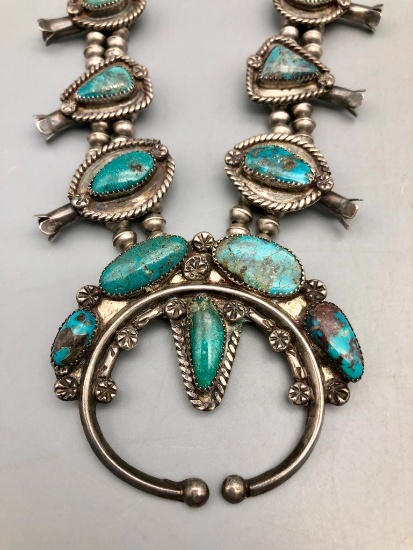 Vintage Squash Blossom Necklace