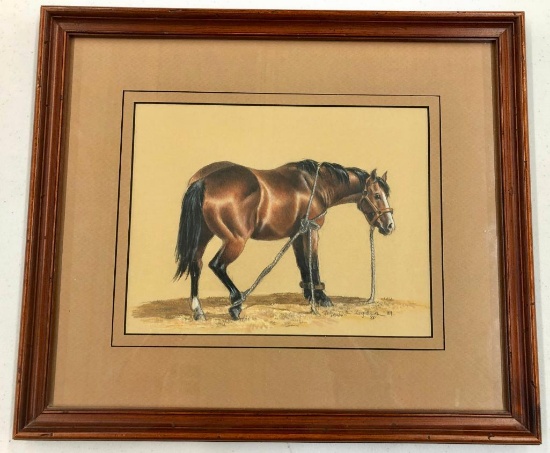 Original Colored Pencil Drawing by Cynthia Rigden