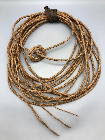 Vintage Rawhide Reata