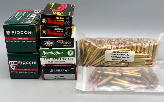 Group of .223 Ammo