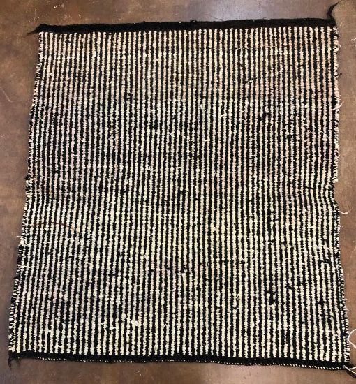Vintage Twill Weave Navajo Saddle Blanket
