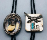 2 Vintage Bolo Ties