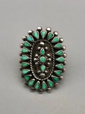 Vintage Zuni Turquoise Ring