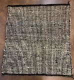 Vintage Twill Weave Navajo Saddle Blanket