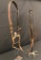 Old Spotted Leather Cowboy Bridle with Spade Bit