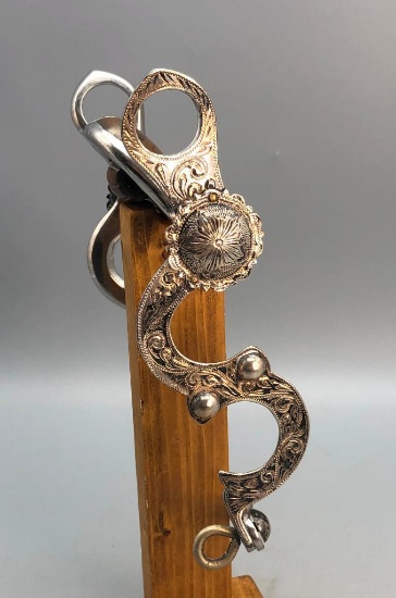Nicely Engraved Salinas Port Bit