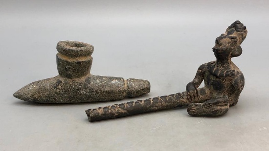Two Prehistoric Pipes