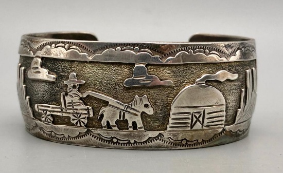 Sterling Silver Storyteller Bracelet