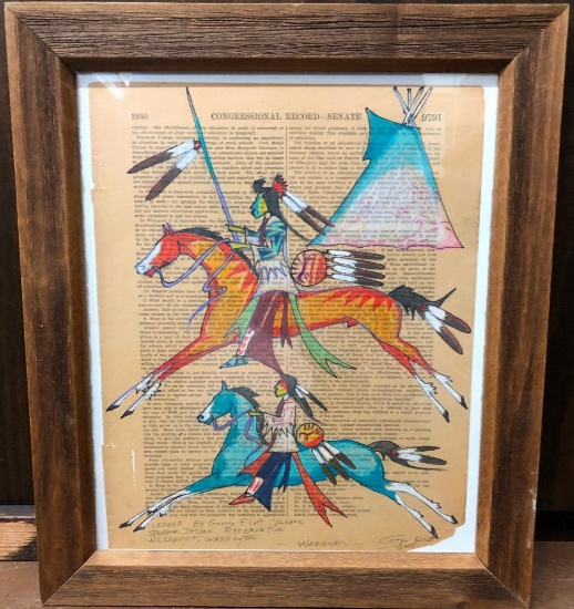 Ledger Art by George Flett