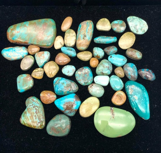 Approx 750 Carats Miscellaneous Turquoise Cabochons