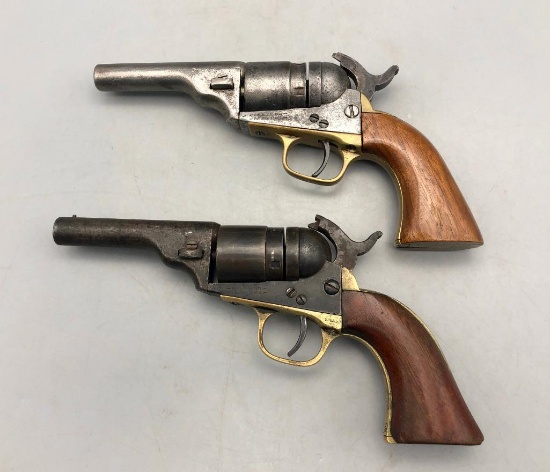 Two Antique Model 1862 Colt Conversion Revolvers