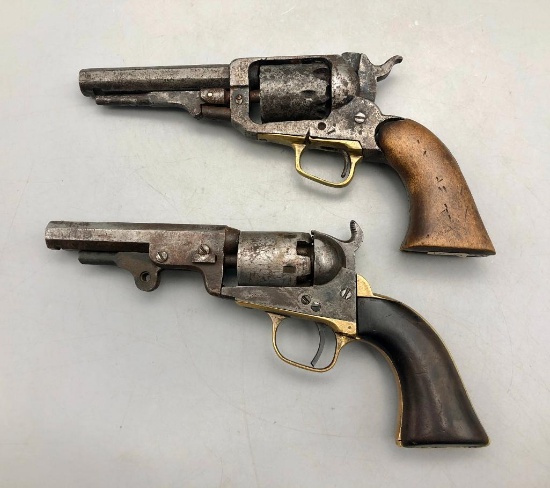 2 Antique Model 1849 Colt Pocket Pistols