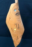 Unique Hand-carved Northwest Coast Spinner