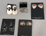 Five Pairs of Nice Earrings