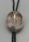 Sterling Silver Overlay Man in the Maze Bolo