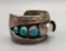 Six Stone Turquoise Watch Bracelet